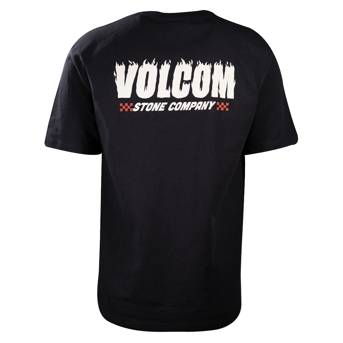 Volcom Men's Black Stone Company Loose Fit S/S T-Shirt (S19)