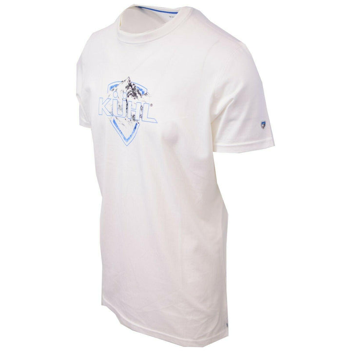 Kuhl Men's White Blue Logo Klassik Fit