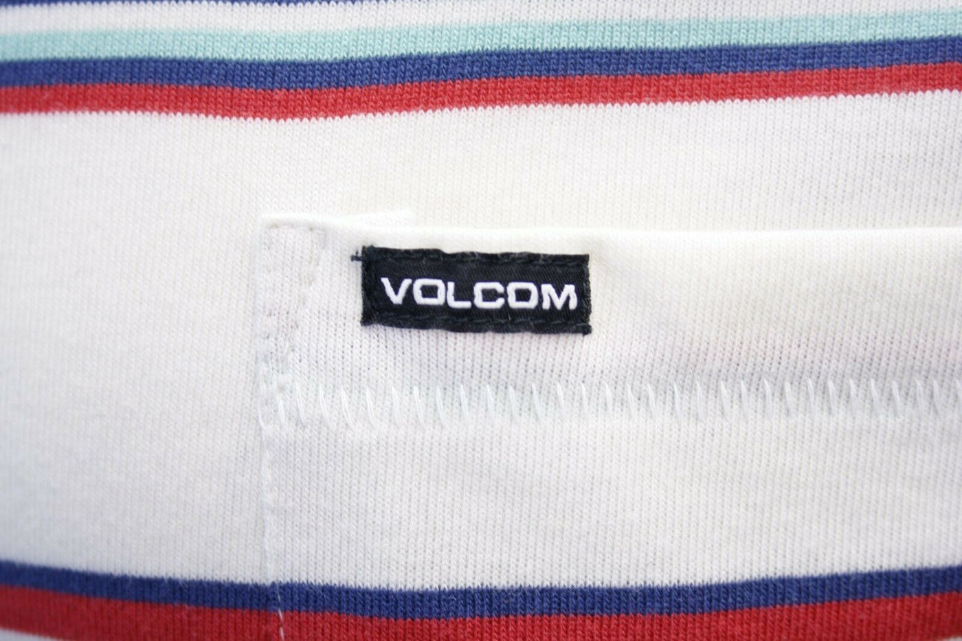 Volcom Men's White Flash Laney Crew S/S T-Shirts (S17)