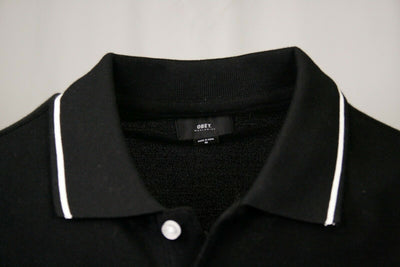 OBEY Men's Casa Striped Button S/S Polo Shirt (S32)