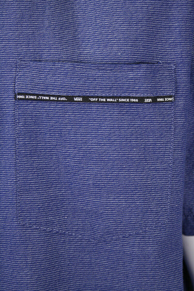 Vans Men's Pipe Dream Striped S/S Woven Shirt