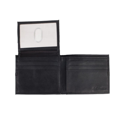 Columbia Black RFID Secure Middle Stitched Wallet (S09)
