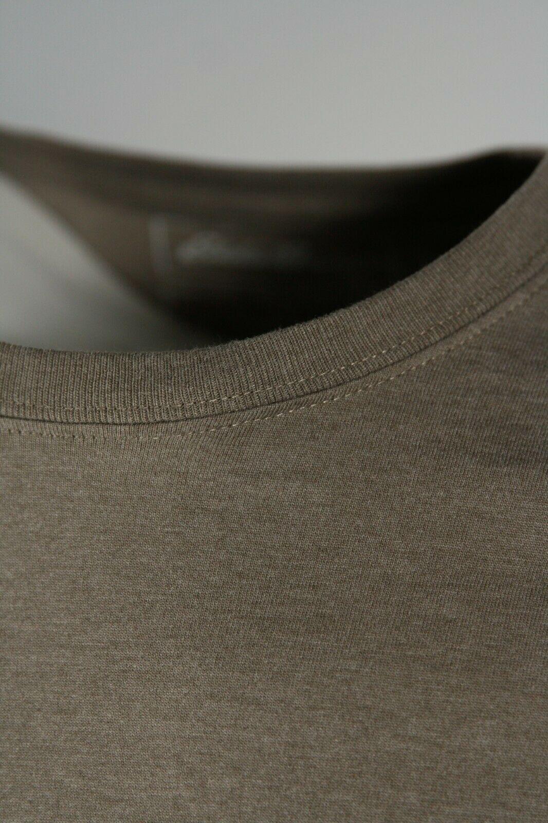 Eddie Bauer Men's 2 Pack Dark Grey Graphic & Sage Green Crew S/S T-Shirt (S02)