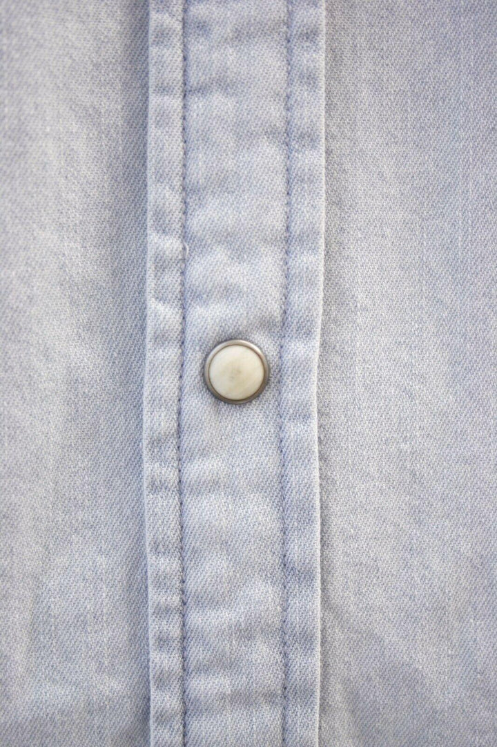 Jack & Jones Men's Light Blue Denim Slim Sheridan L/S Shirt