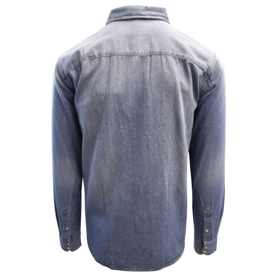 Jack & Jones Men's Medium Blue Denim Slim Sheridan L/S Shirt