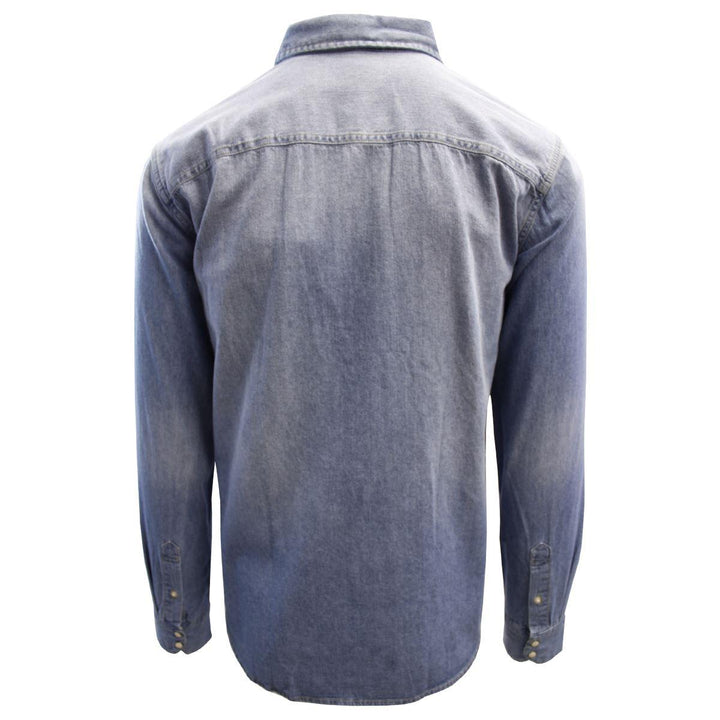 Jack & Jones Men's Medium Blue Denim Slim Sheridan L/S Shirt