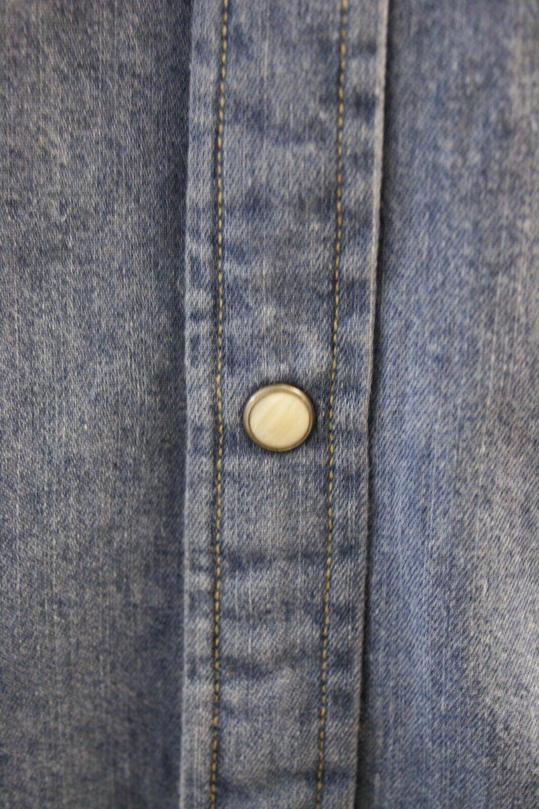 Jack & Jones Men's Medium Blue Denim Slim Sheridan L/S Shirt