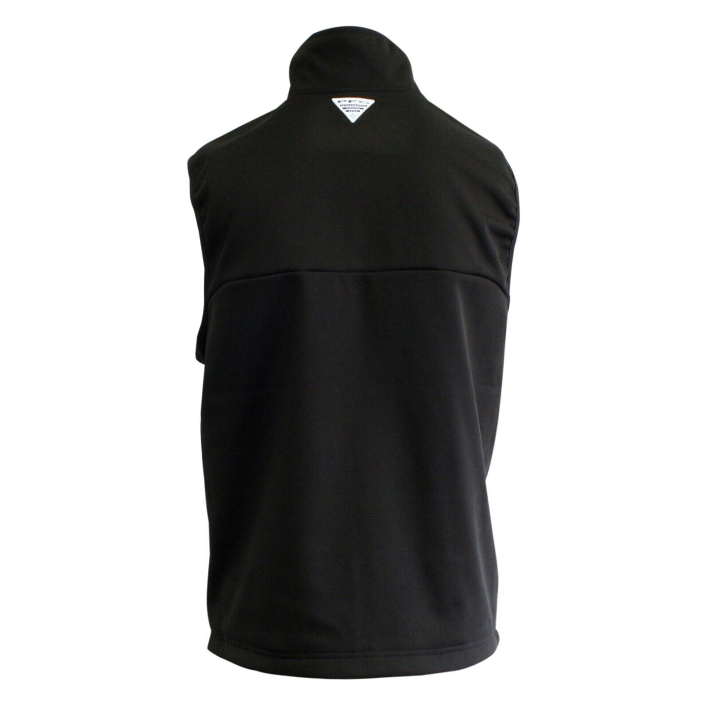 Columbia Men's Black PFG Terminal Stretch Softshell Full Zip Vest