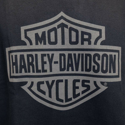 Harley-Davidson Men's Black L/S Pullover Sweatshirt (S02)