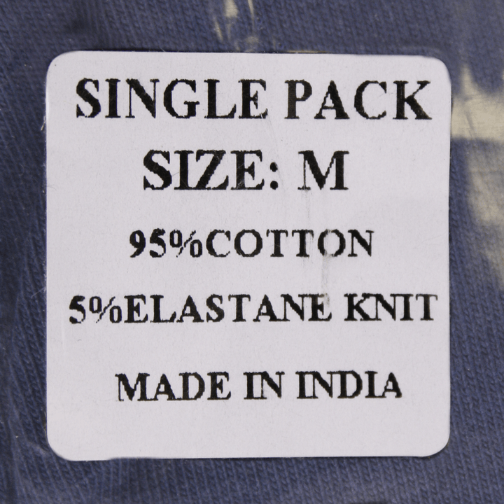 Roberto Cavalli Men's Single Pack Blue Stretch Boxer Briefs