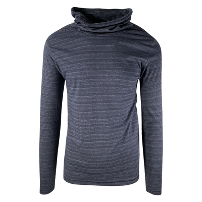 WE Men's Heather Blue New Thorn Light Weight L/S Pull Over Hoodie