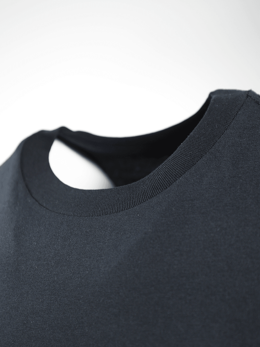 RVCA Men's Black Ransom BAKERVCA Relaxed Fit S/S T-Shirt (S07)