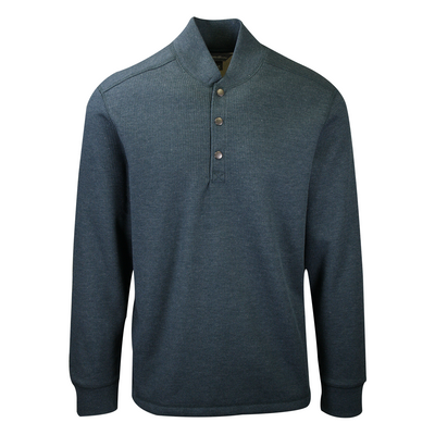 Eddie Bauer Men's Sherpa-Lined Thermal Henley L/S T-Shirt (Retail $90)