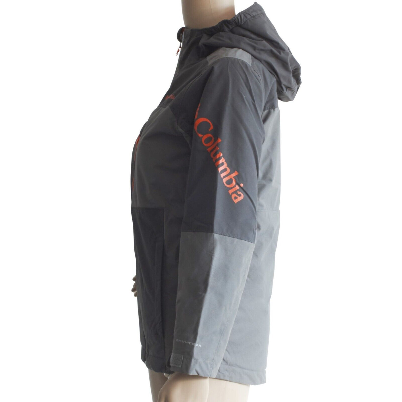 Columbia Boy's Shark City Grey Omni-Heat Timberturner II Full Zip Jacket (011)