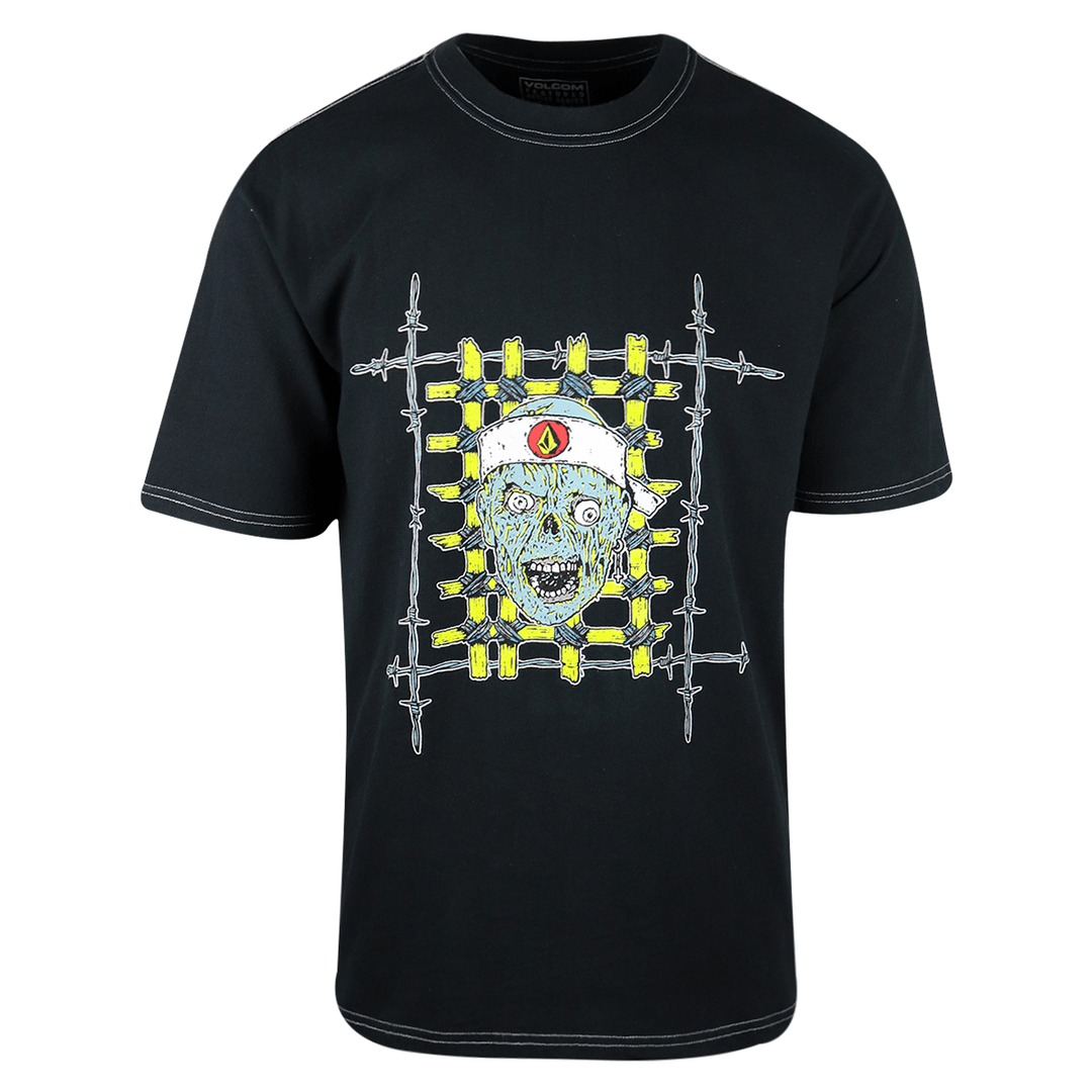 Volcom Men's Black Richard French S/S T-Shirt (S44)