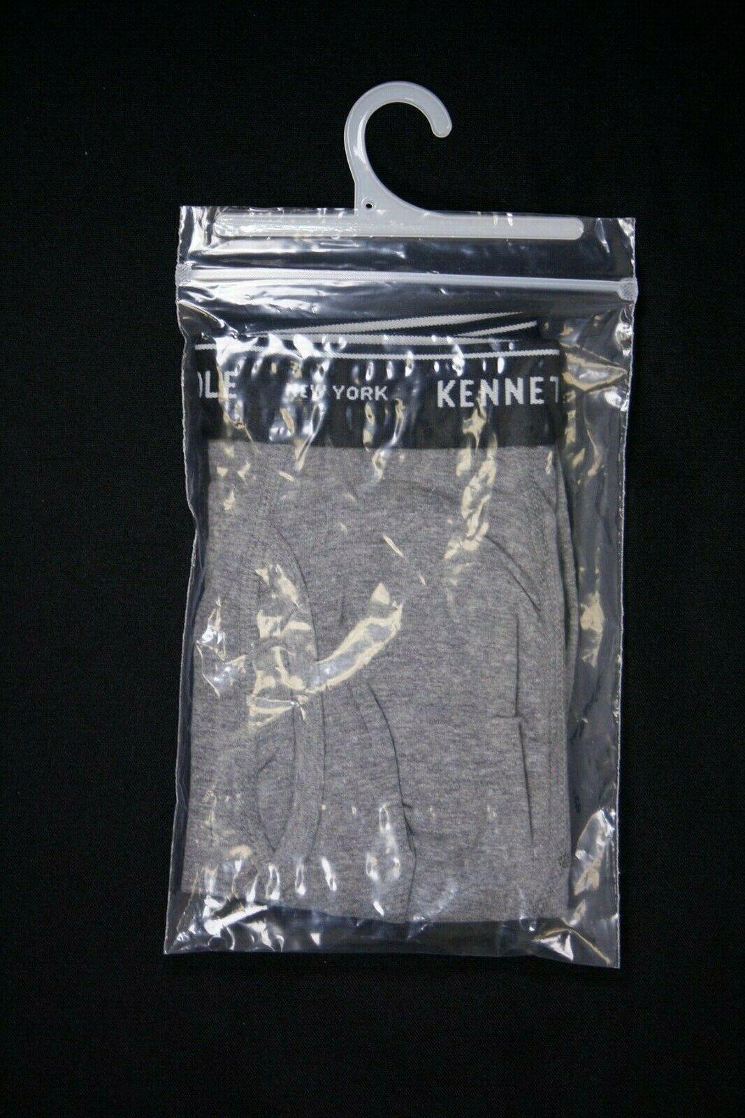 Kenneth Cole Men's New York 1 Pack Black Band Dark HTH Grey Boxer Brief (S02)