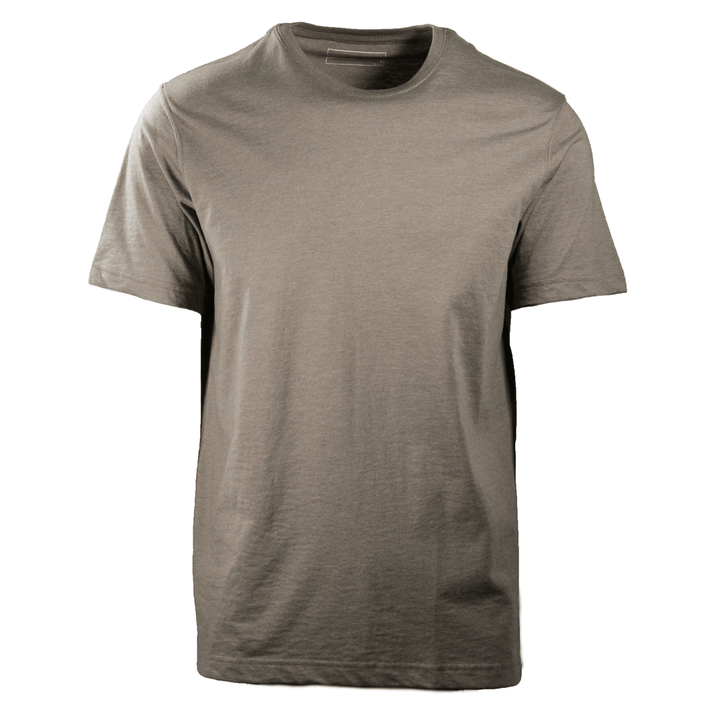 Eddie Bauer Men's 2 Pack Dark Grey Graphic & Sage Green Crew S/S T-Shirt (S02)