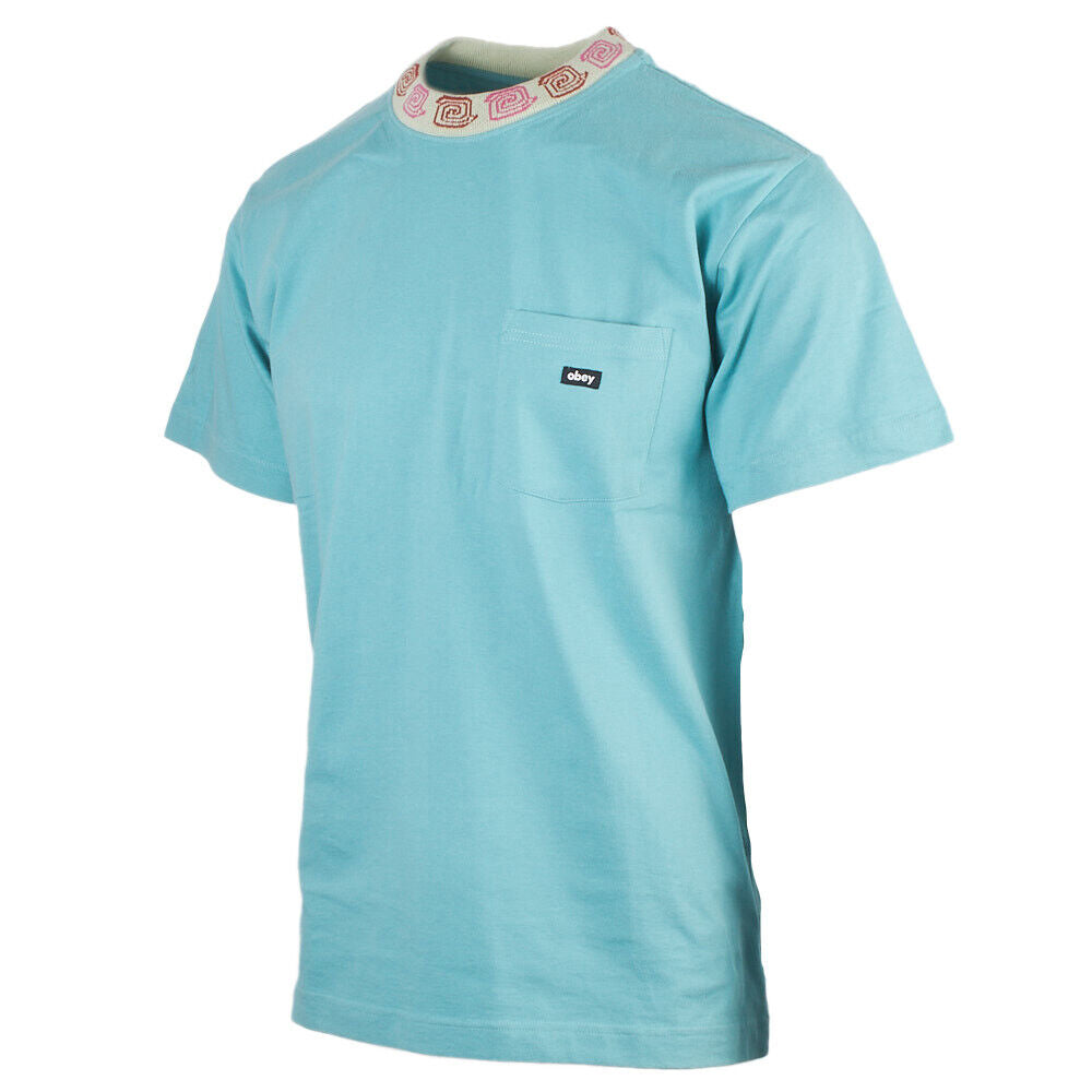 OBEY Men's Aquamarine Timeless S/S T-Shirt
