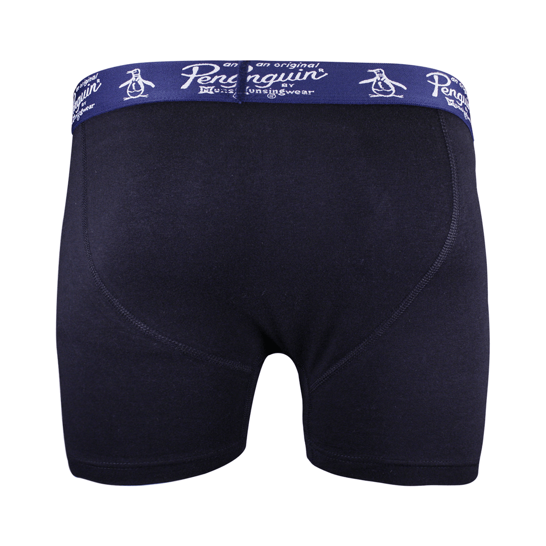 Original Penguin Men's Black Open Fly Boxer Brief (S01D)