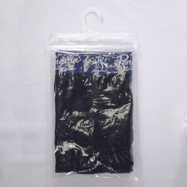 Original Penguin Men's Black Open Fly Boxer Brief (S01D)