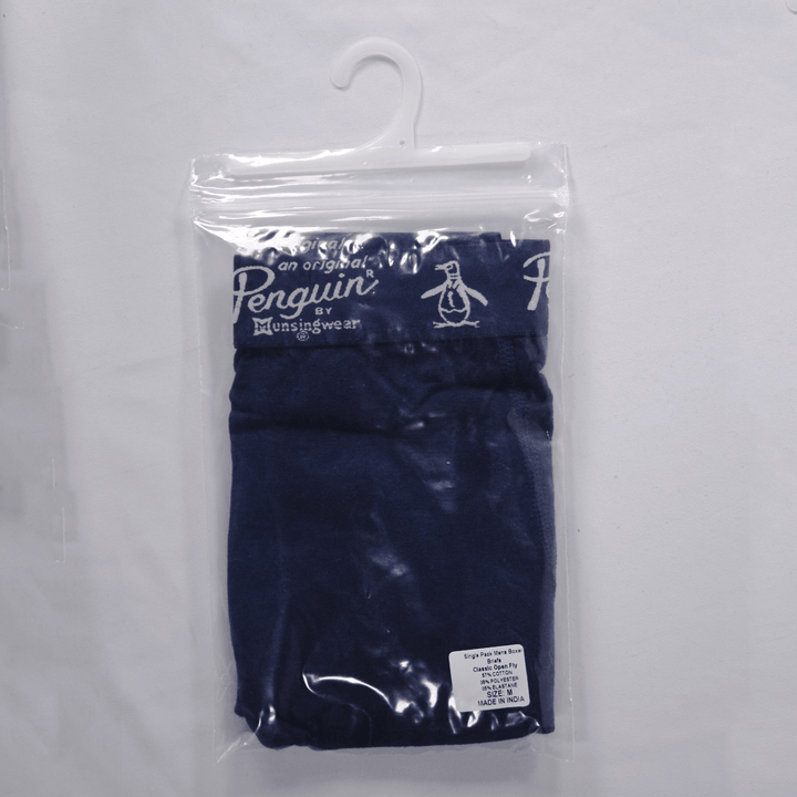 Original Penguin Men's Navy Open Fly Boxer Brief (S01E)