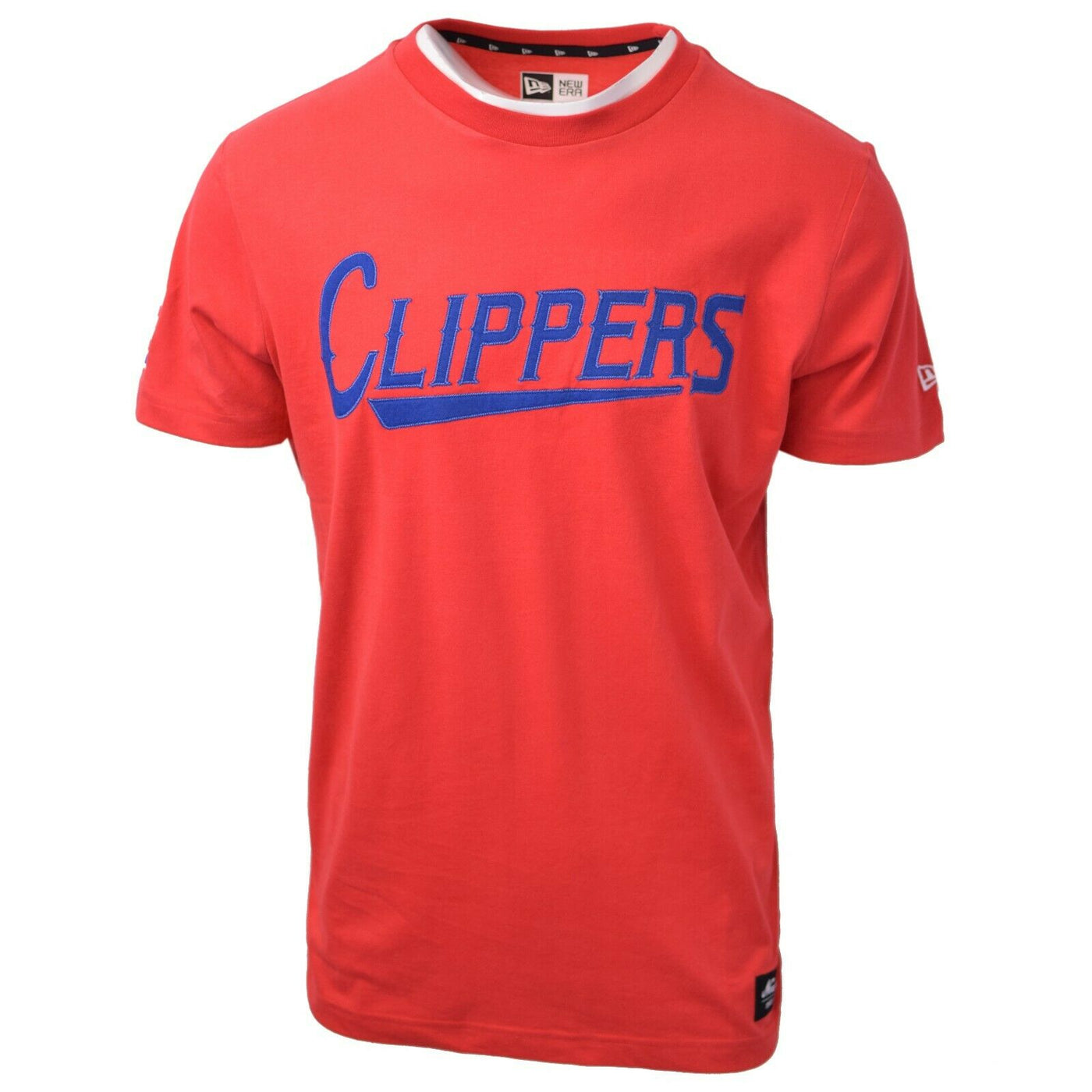 New Era Men’s Los Angeles Clippers Red Embroidered S/S T-Shirt