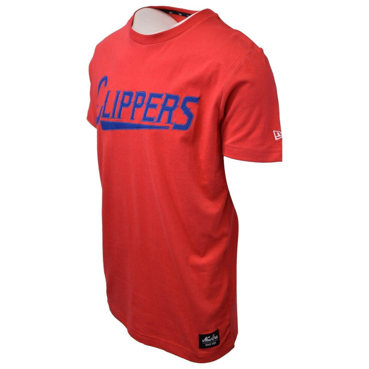 New Era Men’s Los Angeles Clippers Red Embroidered S/S T-Shirt