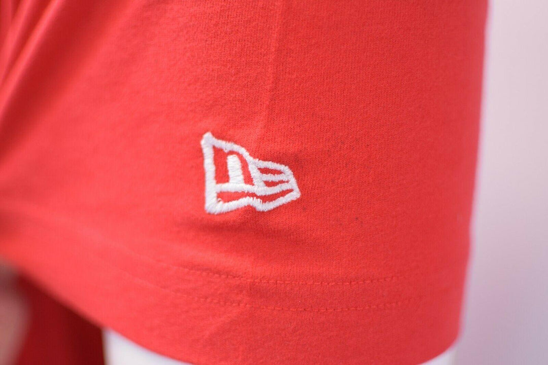 New Era Men’s Los Angeles Clippers Red Embroidered S/S T-Shirt