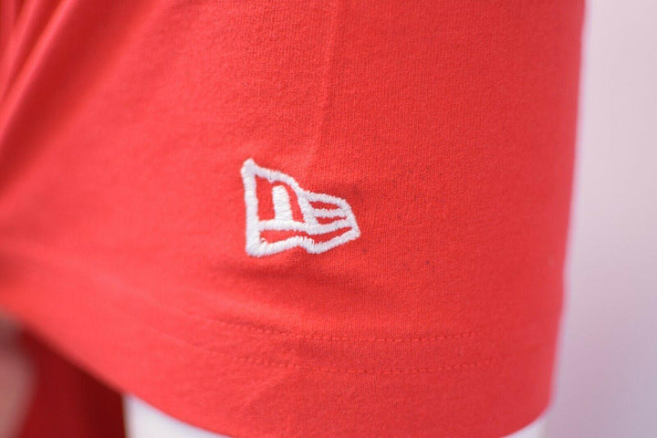 New Era Men’s Los Angeles Clippers Red Embroidered S/S T-Shirt