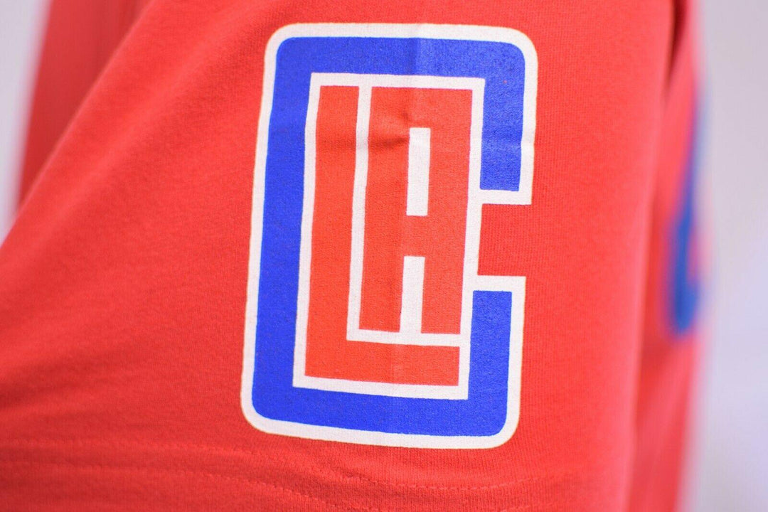 New Era Men’s Los Angeles Clippers Red Embroidered S/S T-Shirt