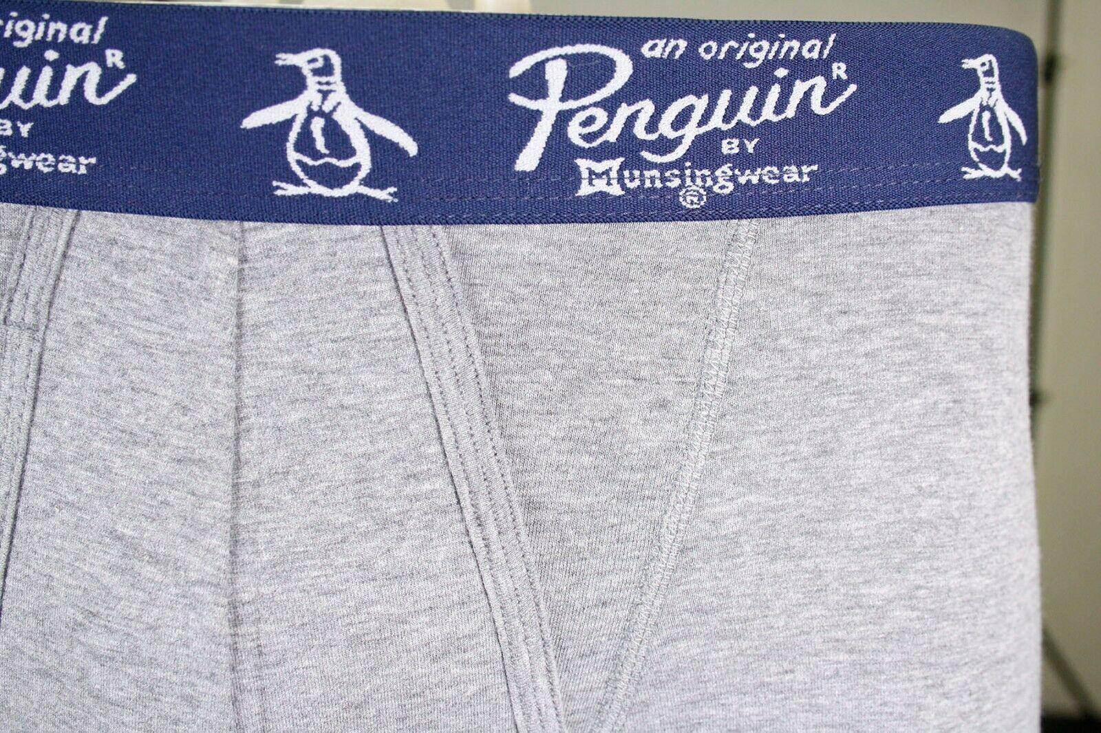 Original Penguin Men's Grey Open Fly Boxer Brief (S01A) – Spotted