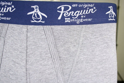 Original Penguin Men's Grey Open Fly Boxer Brief (S01A)