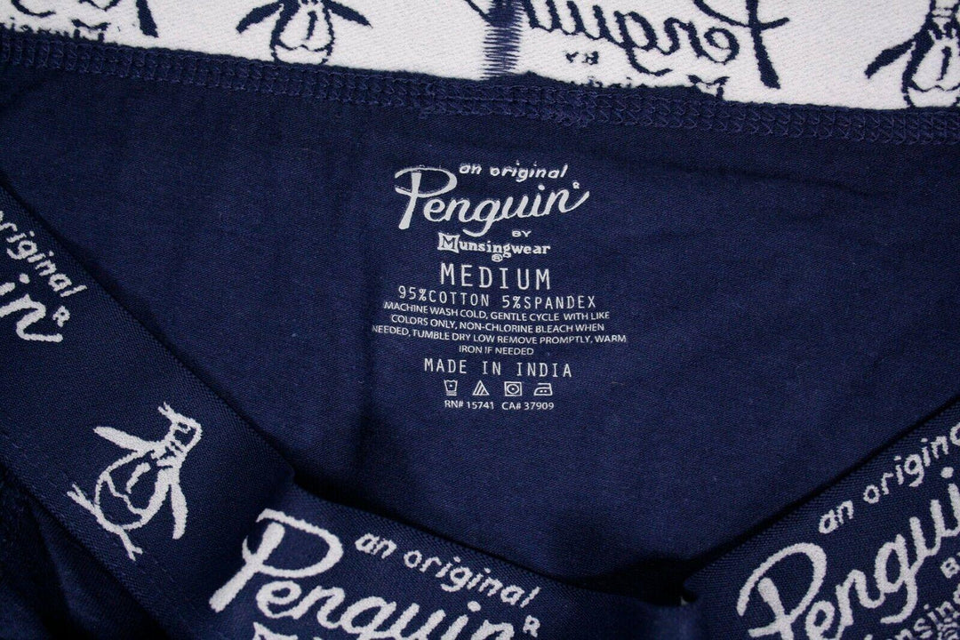 Original Penguin Men's Navy Open Fly Boxer Brief (S01E)