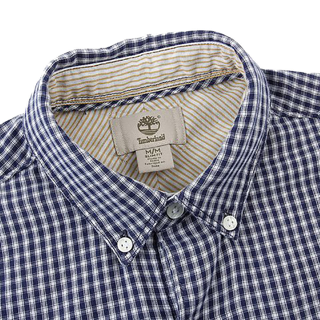 Timberland Men's Checked L/S Woven Shirt