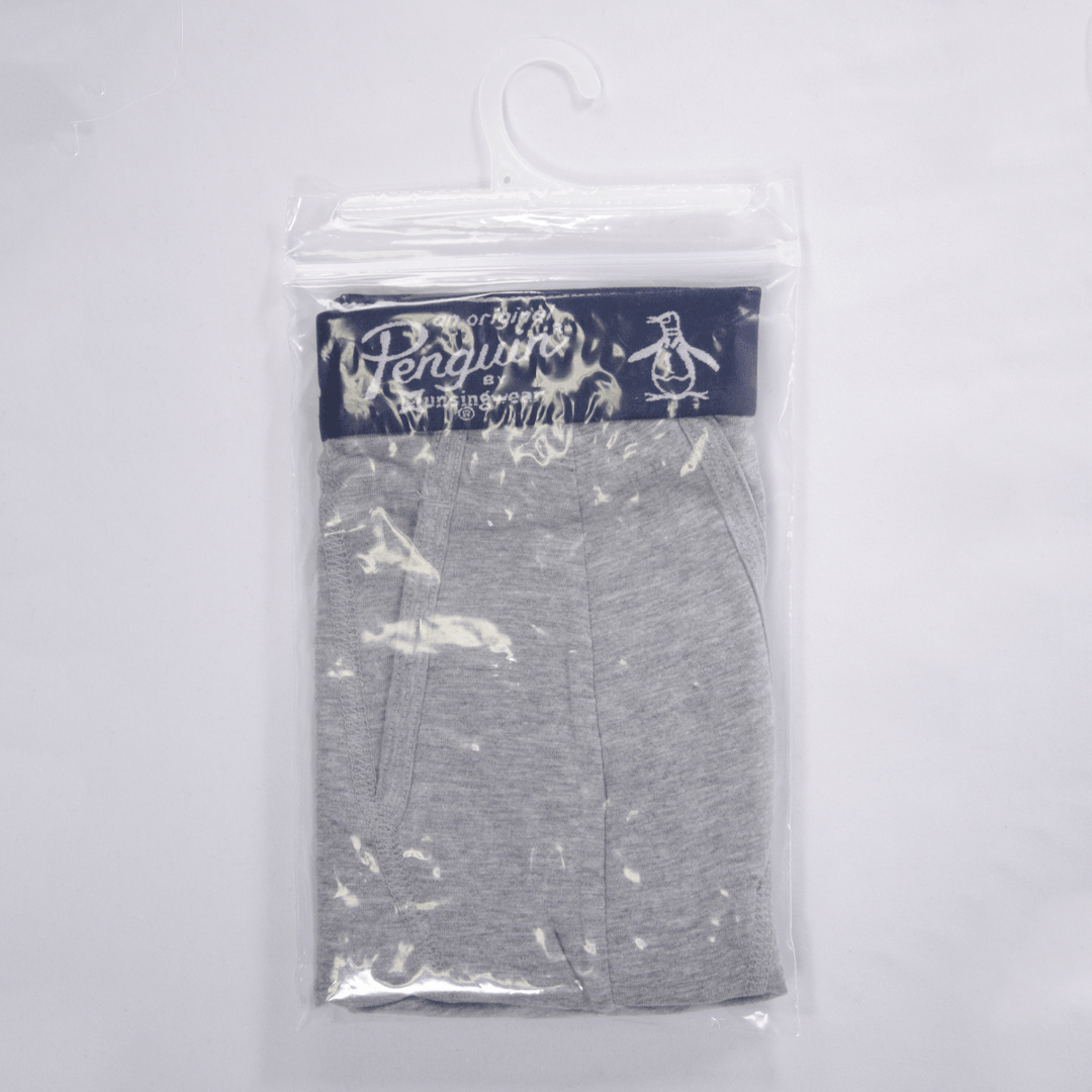 Original Penguin Men's Grey Open Fly Boxer Brief (S01A)