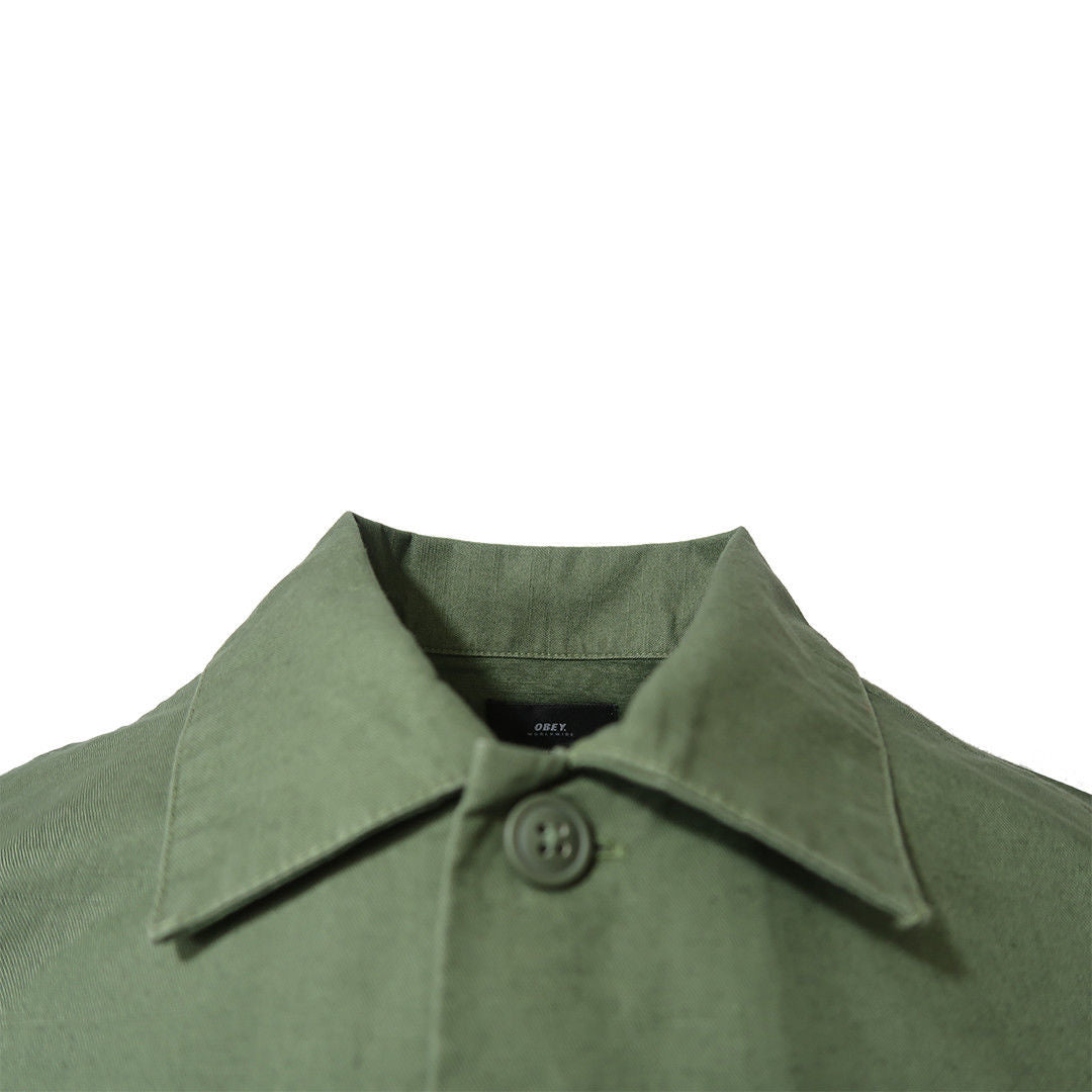 Obey Men's Army S/S Woven Shirt