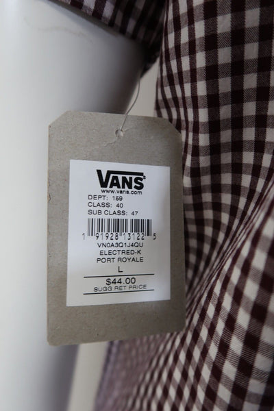 Vans Off The Wall Men's Port Royale Electred-K S/S Woven Shirt