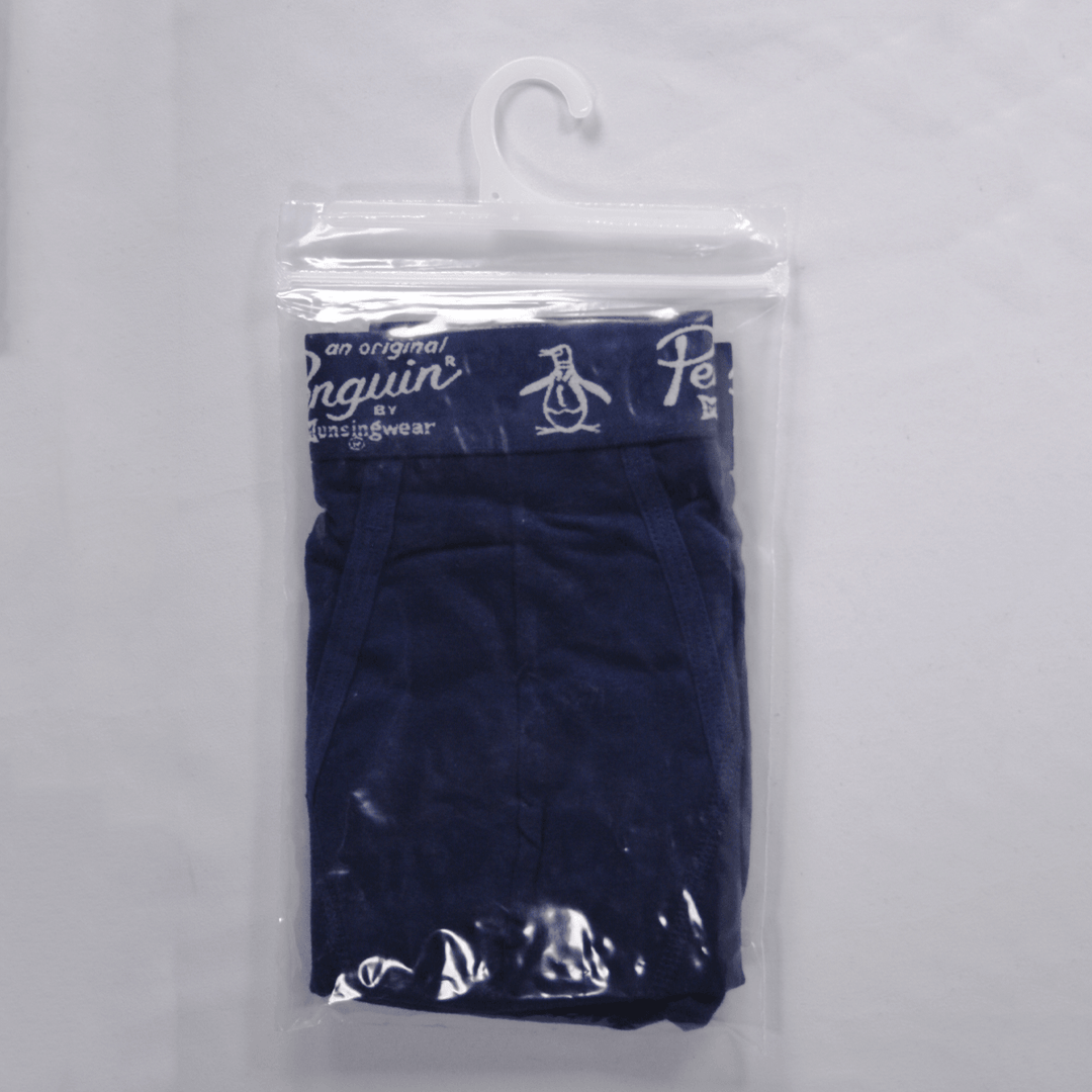 Original Penguin Men's Navy Open Fly Boxer Brief (S01E)