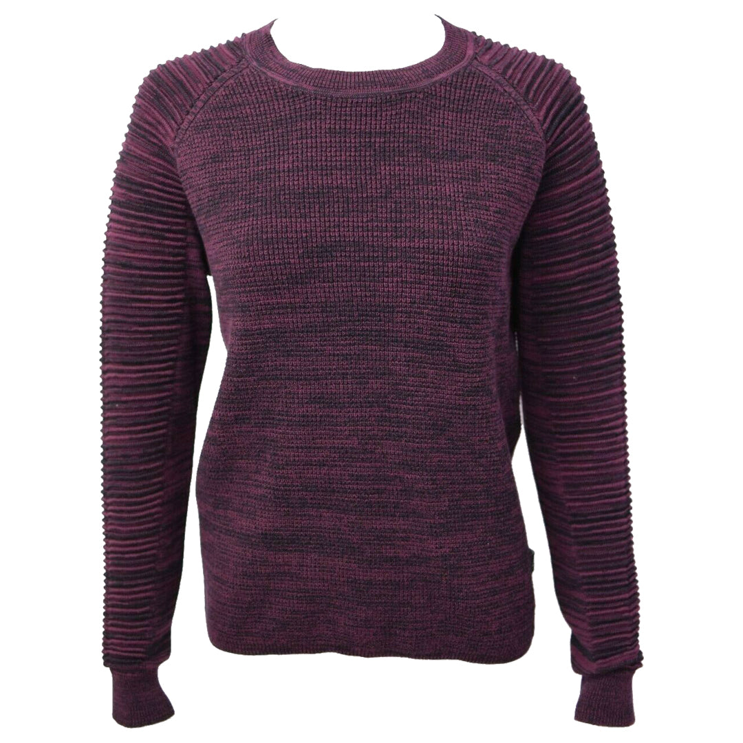 G-STAR RAW Women's Maroon Suzaki Knit L/S Pull Over Sweater (Retail $120) (Size XS)