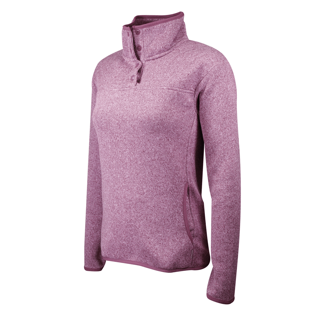 Eddie Bauer Women's Radiator Fleece 2.0 Snap Mock Neck Sweater (Retail $60)