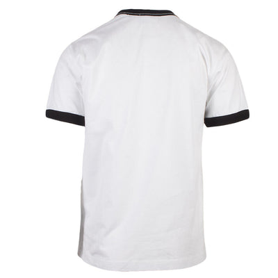 OBEY Men's White Black Bar S/S T-Shirt