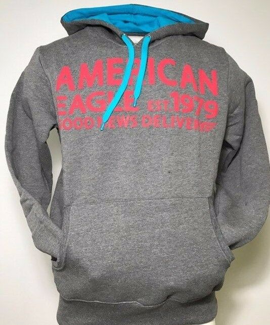 Vintage American Eagle Boys Pull Over Hoodie (Size XS)