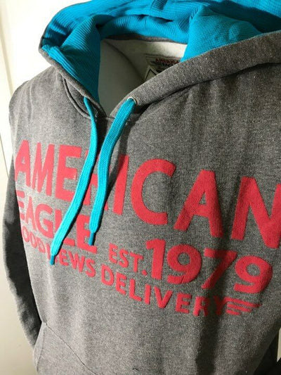 Vintage American Eagle Boys Pull Over Hoodie (Size XS)