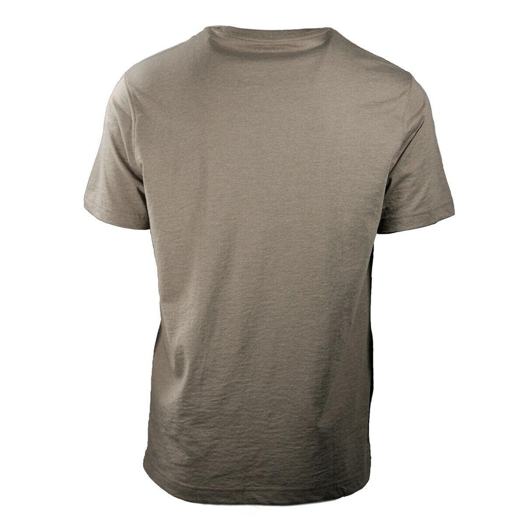 Eddie Bauer Men's 2 Pack Dark Grey Graphic & Sage Green Crew S/S T-Shirt (S02)