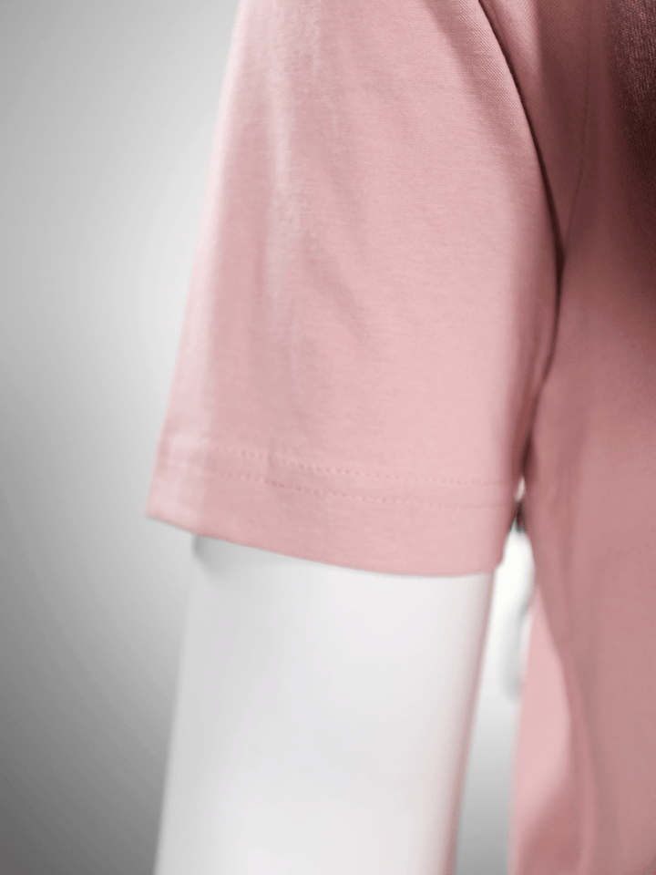 RVCA Men's Millennial Pink Peace Not War Regular Fit S/S T-Shirt (S31)