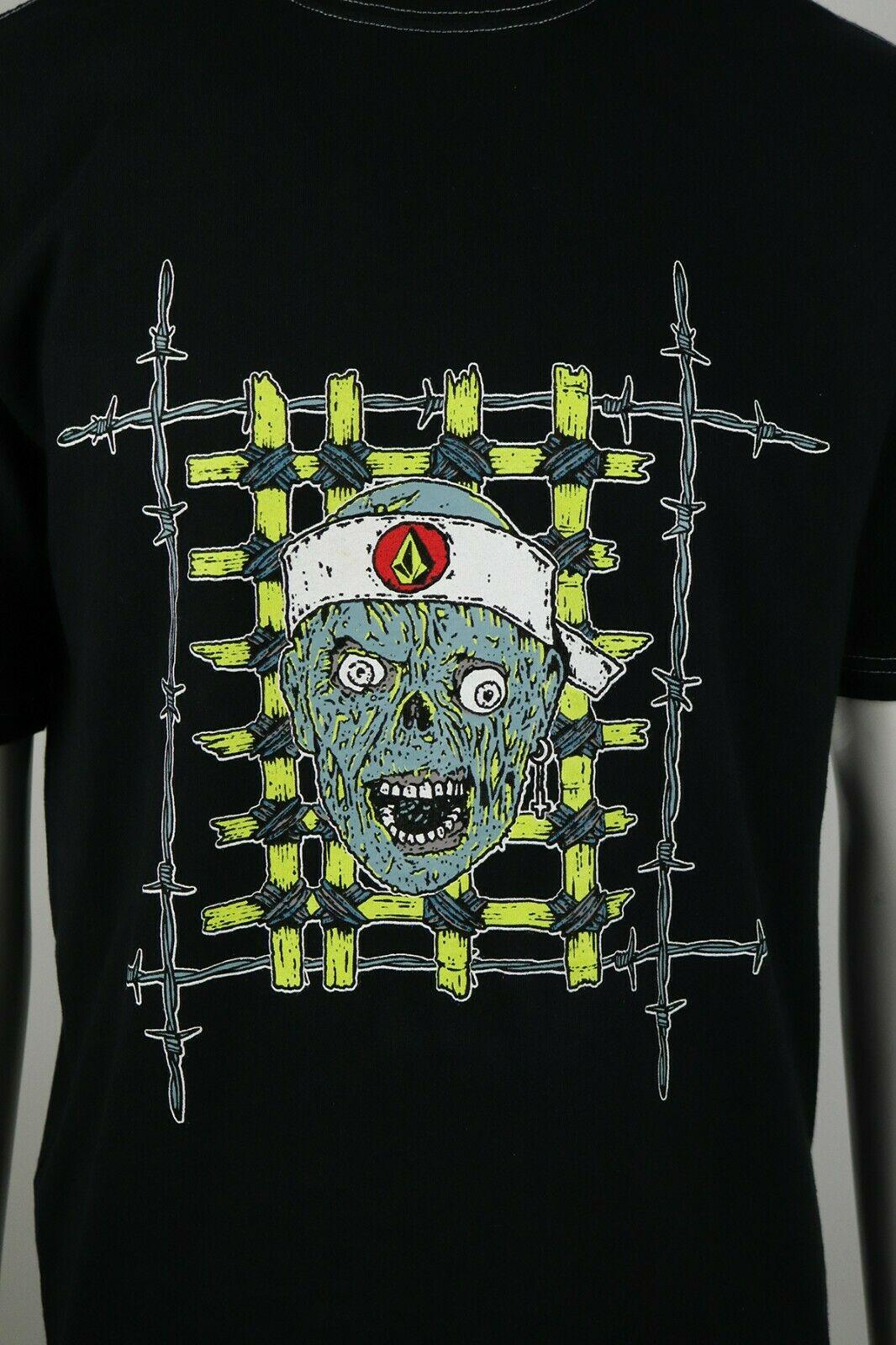 Volcom Men's Black Richard French S/S T-Shirt (S44)