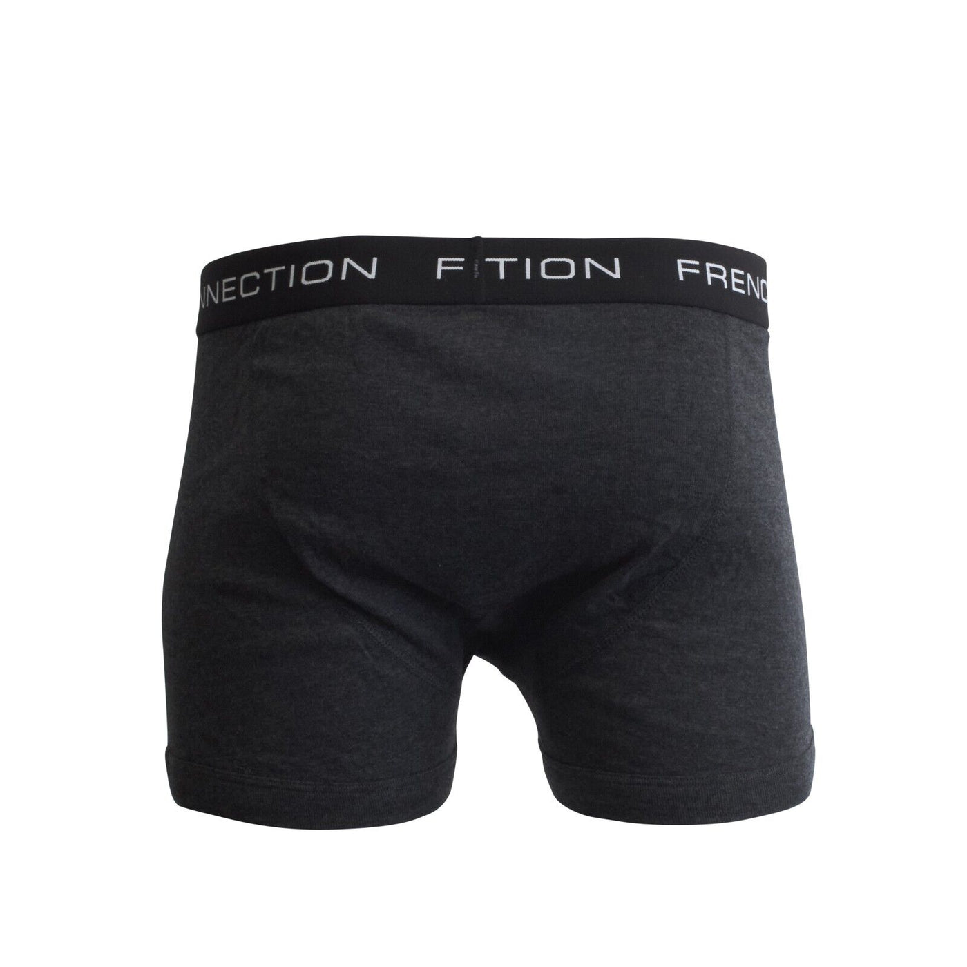 FCUK Men's HTH Charcoal & HTH Navy 2 Pack Boxer Briefs