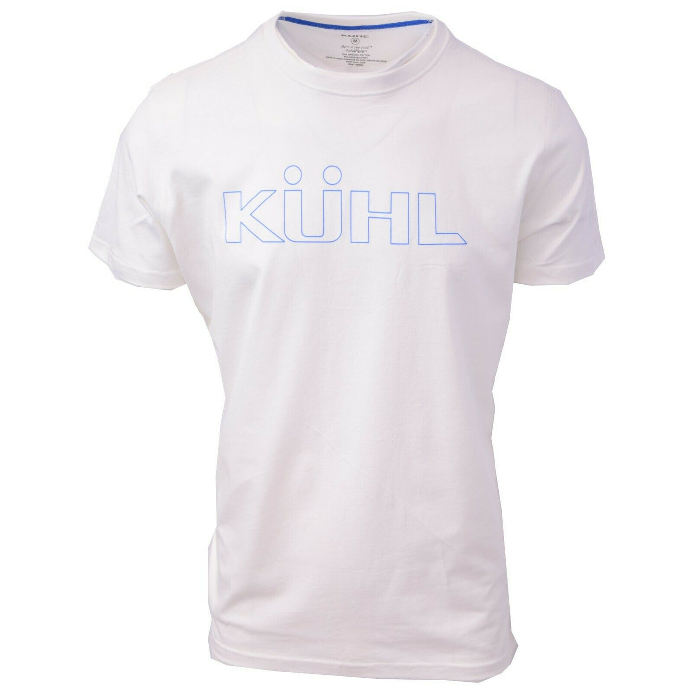 Kuhl Men's White Kuhl Logo Born In the Wild S/S T-Shirt (Retail $35) Size Small
