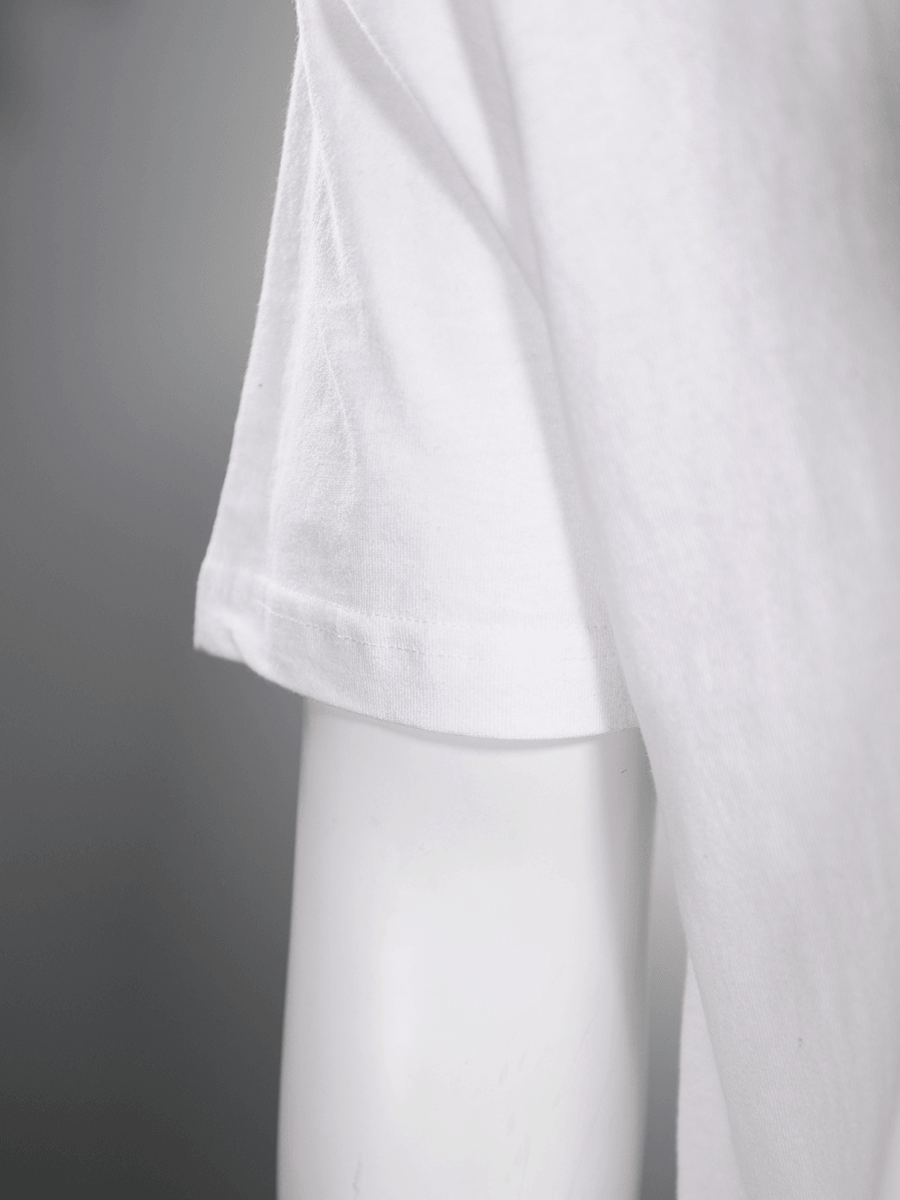 RVCA Men's White Navy Red Circle Regular Fit S/S T-Shirt (S15)