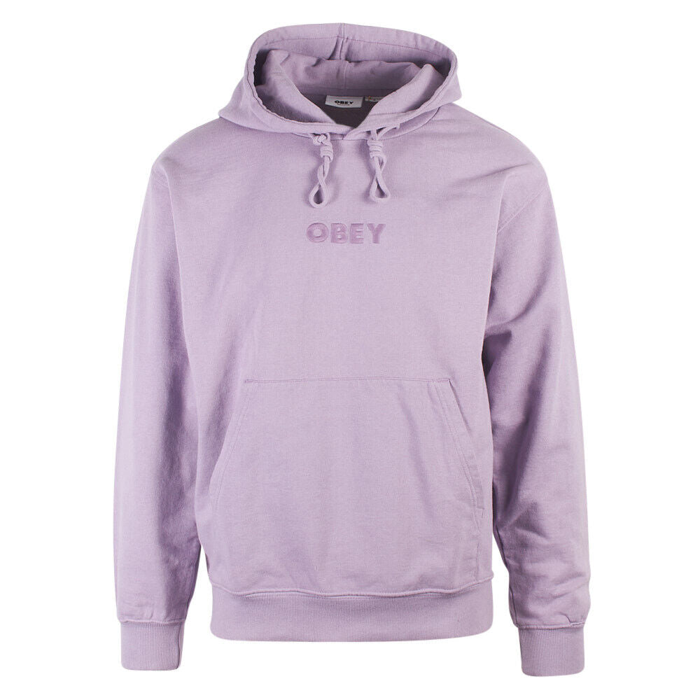 OBEY Men's Orchid Bold Ideals Pull Over Hoodie